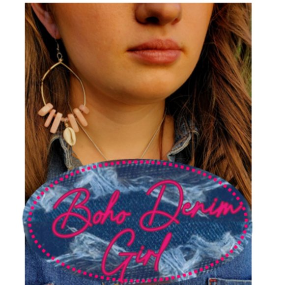 Orange Sea Sediment Jasper Necklace - Picture 5 of 7